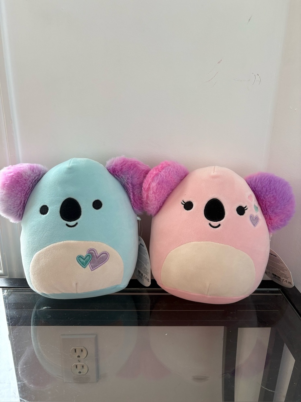 Squishmallows 7” Valentines Koala Pair Kya & Kaylea - Set of 2